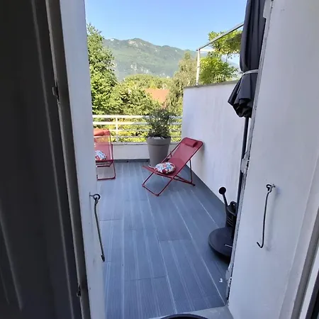 Le Balcon Du Port- Private Parking 엑스레뱅
